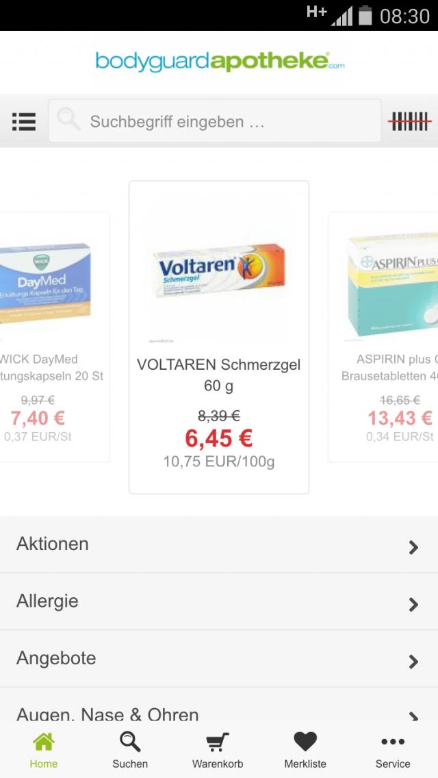 bodyguard apotheke