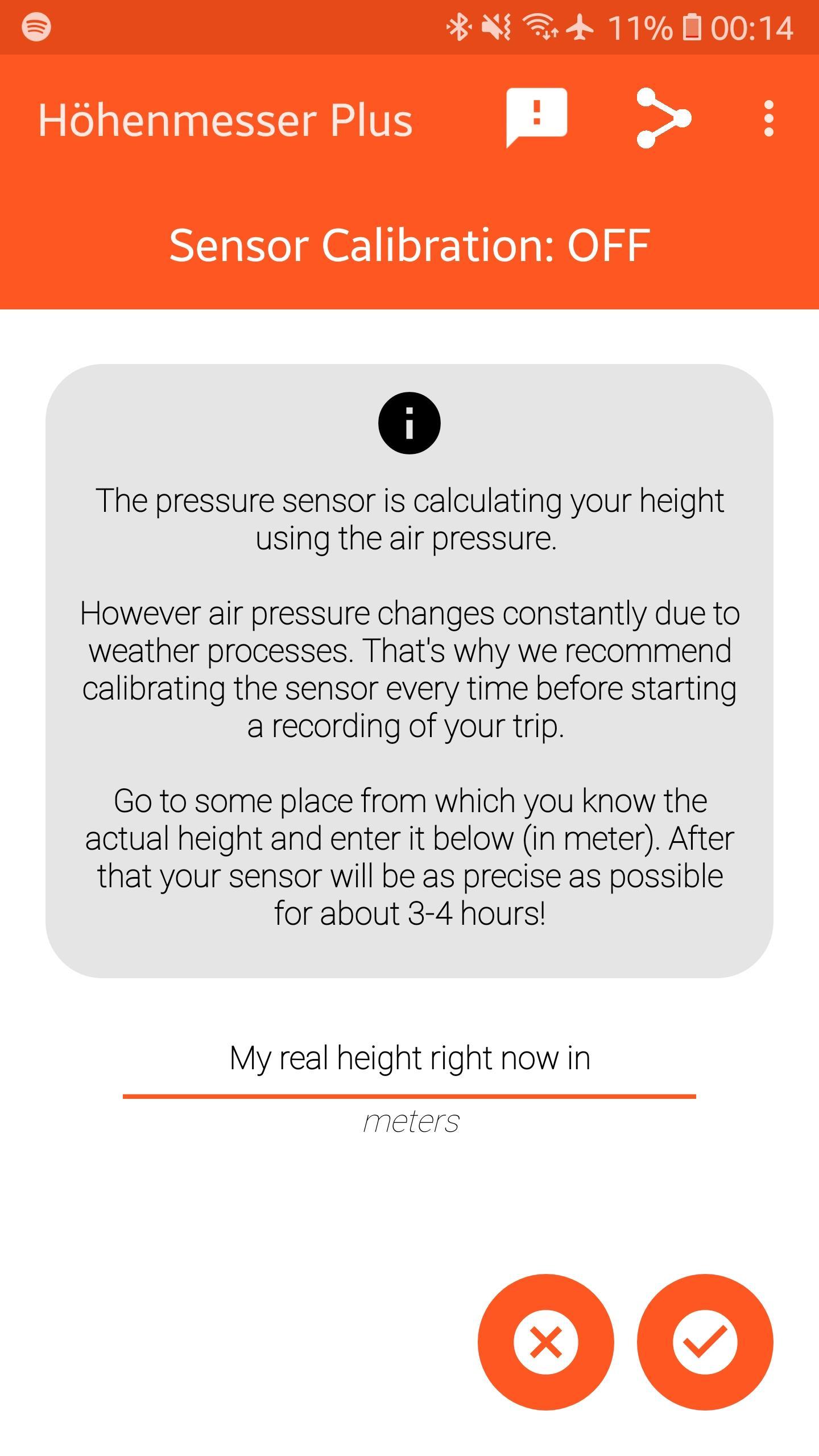 Altimeter Plus