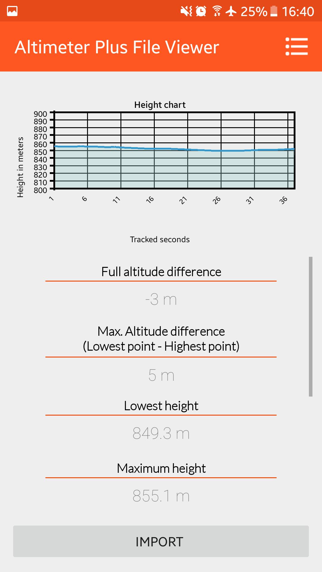 Altimeter Plus