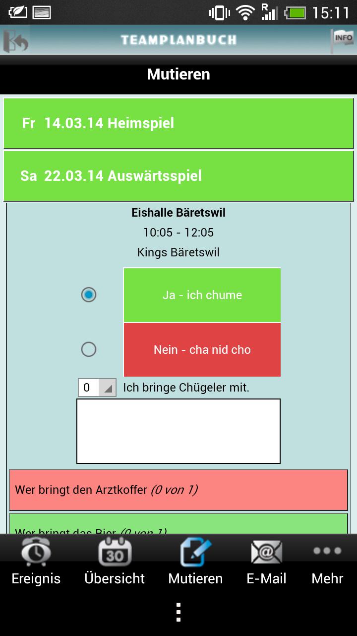 Teamplanbuch (wird per Ende April '21 eingestellt)