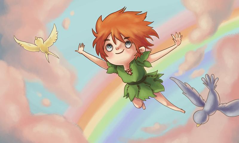 Peter Pan und Captain Hook