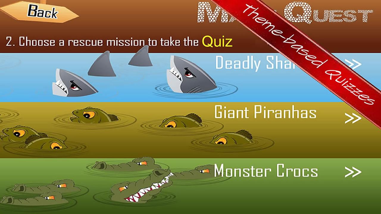 Math Quest Quiz Fifth Grade 5