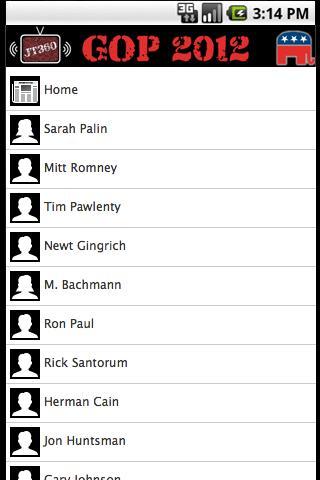 GOP / Republicans 2012