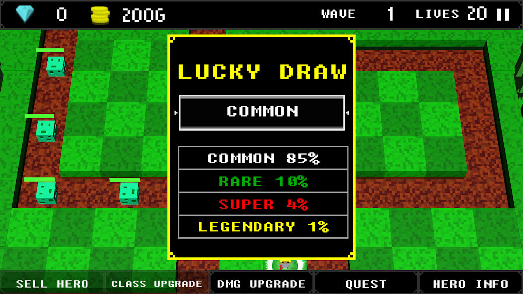 Impossible Luck Defense
