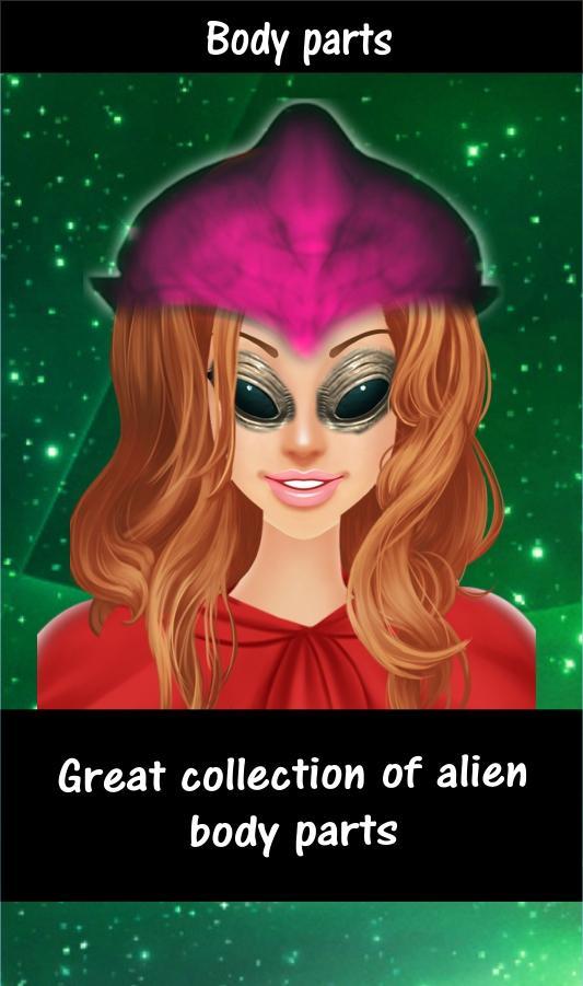 Alien face changer