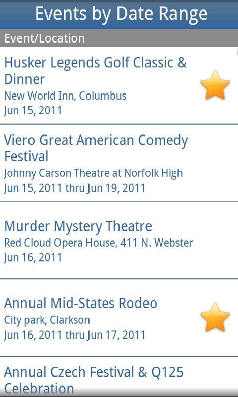 Nebraska Events