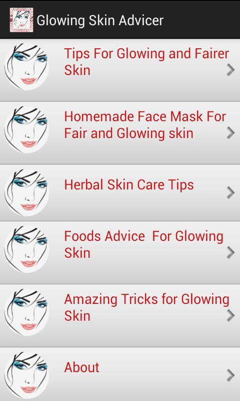 Glowing Skin Advicer
