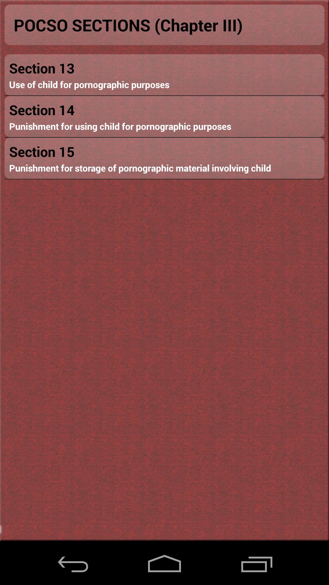 POCSO ACT
