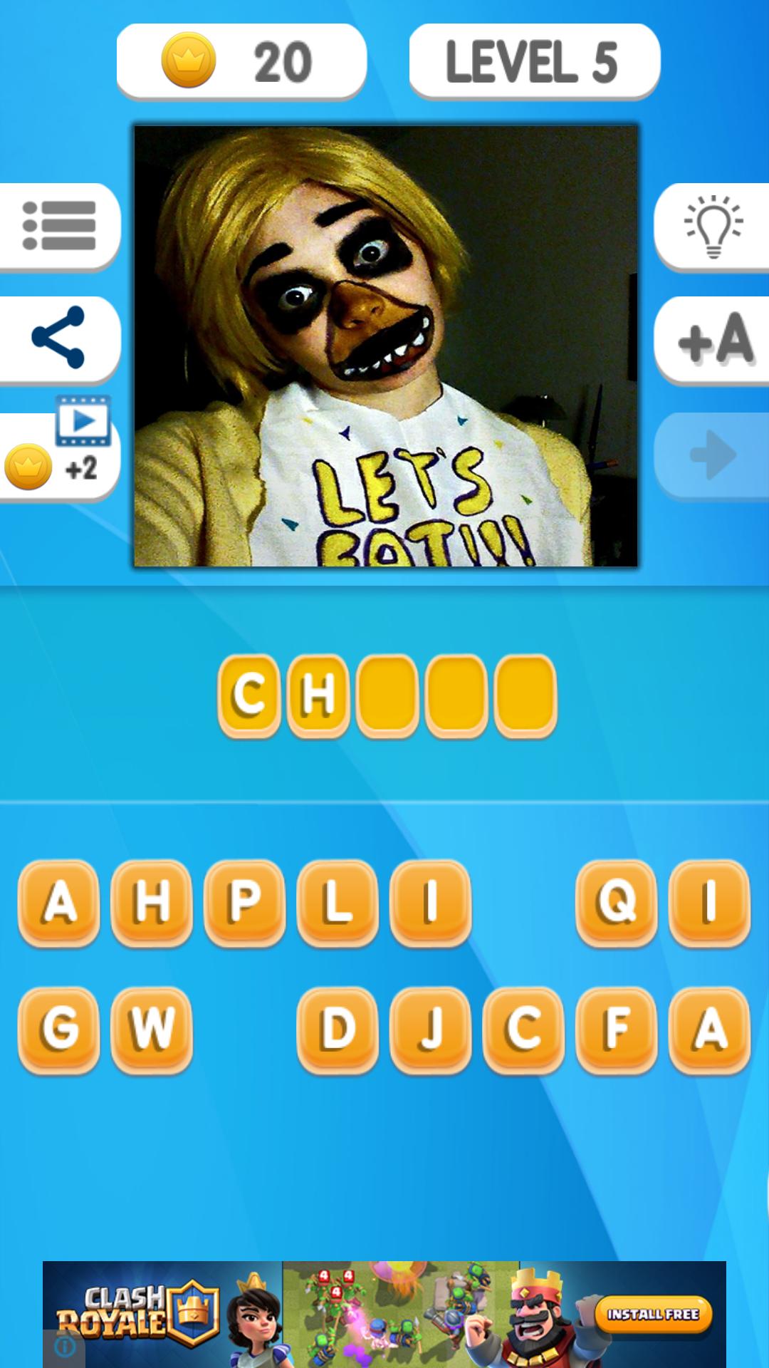 Trivia Quiz for FNAF OC