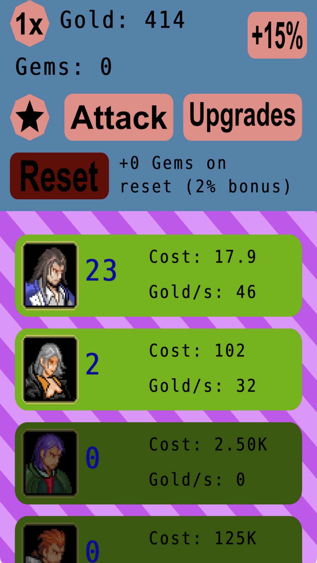 Idle Hero Attack - Clicker