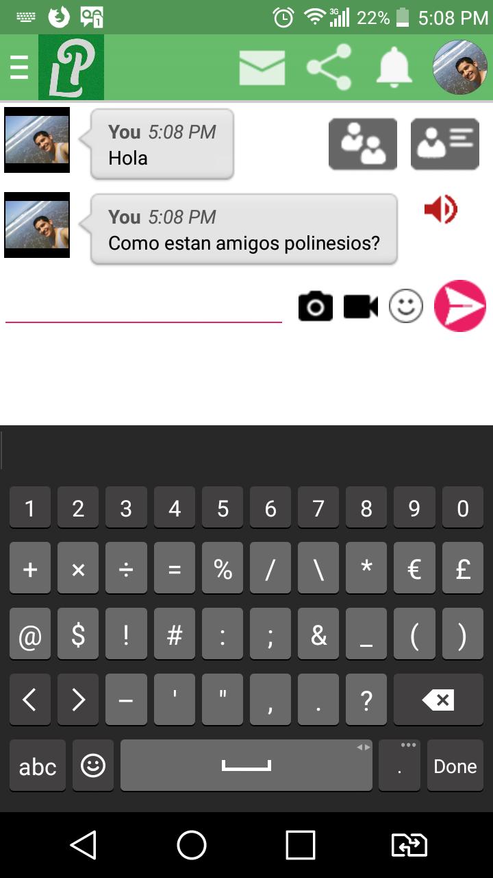 Chat para fans de los Polinesios