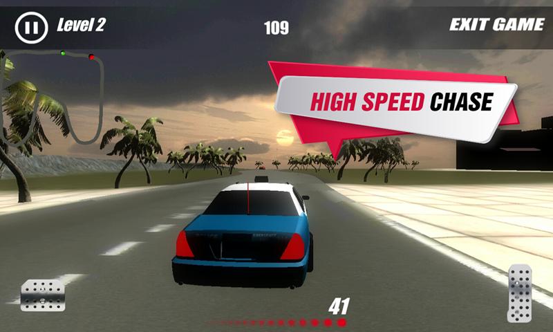 Police Chase Hot Wheels