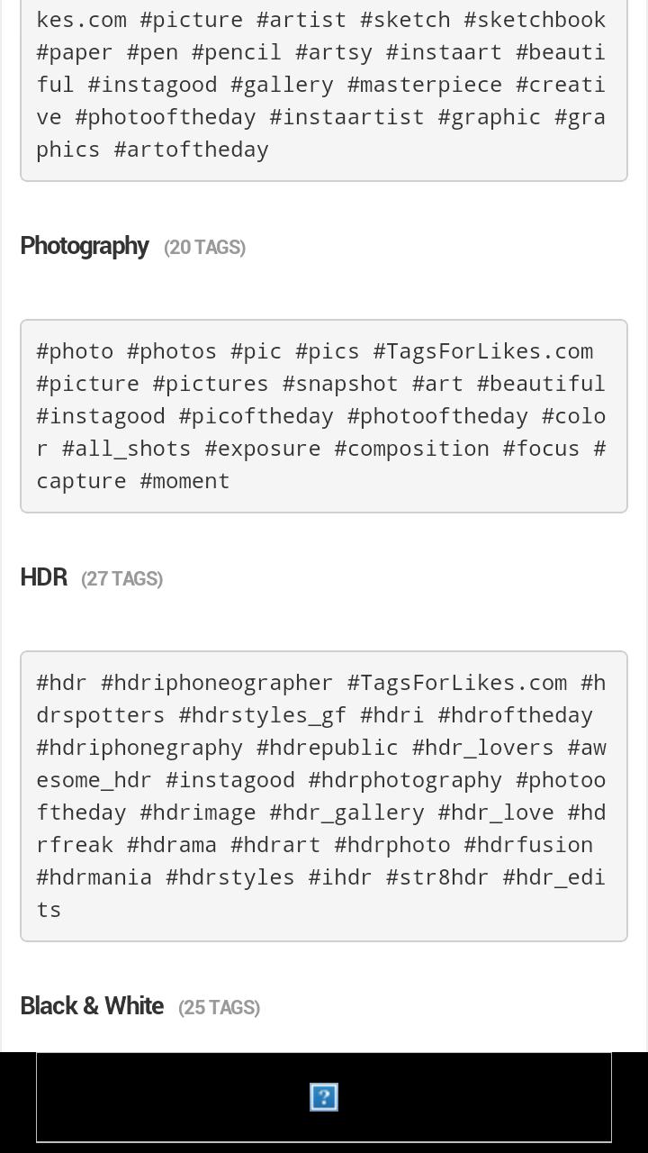 Tagsforlike and followers