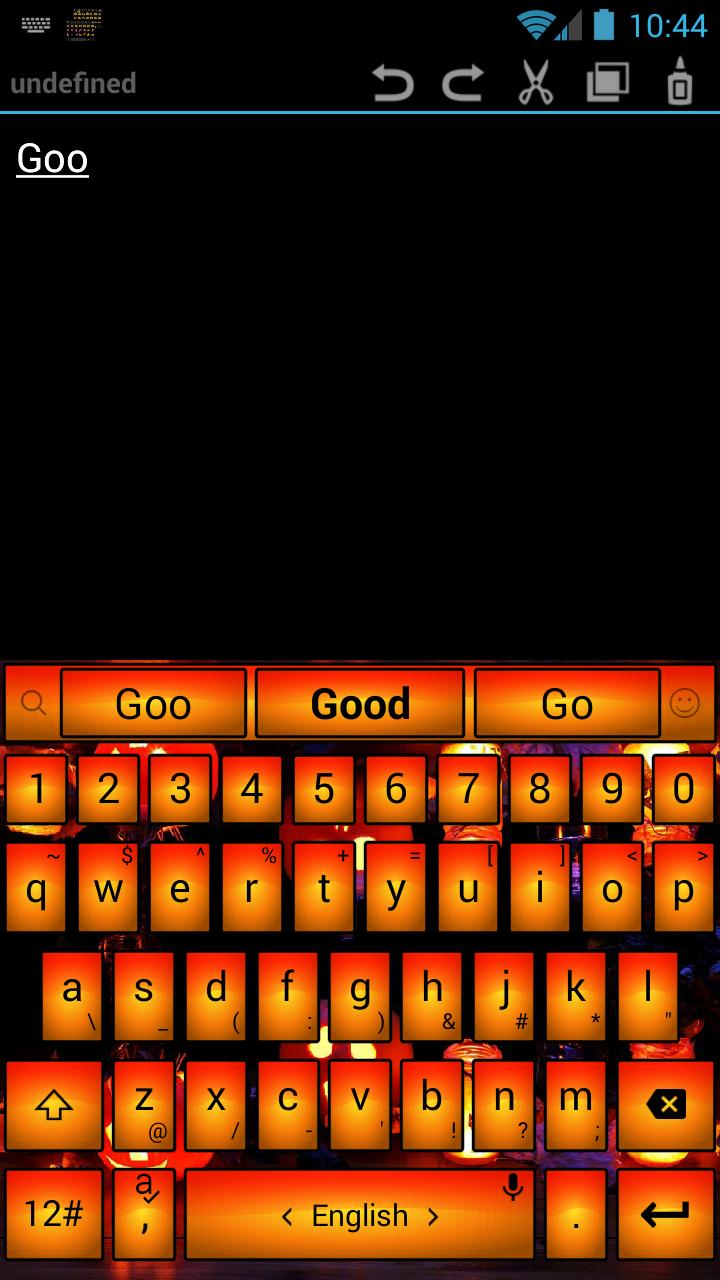 Keyboard Theme Led Halloween