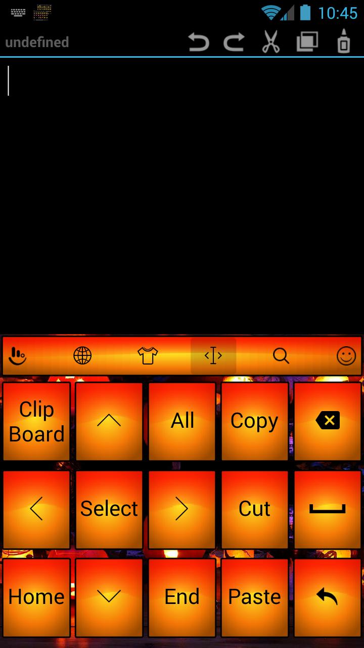 Keyboard Theme Led Halloween