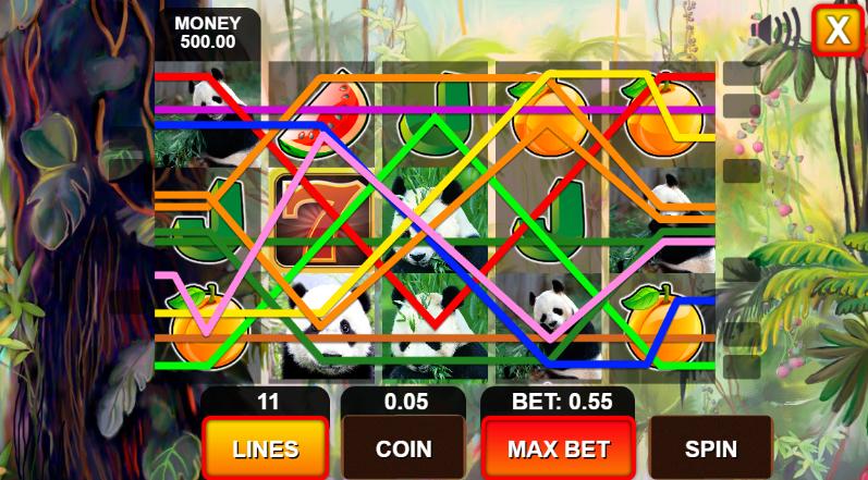 Jungle Panda Slot Casino