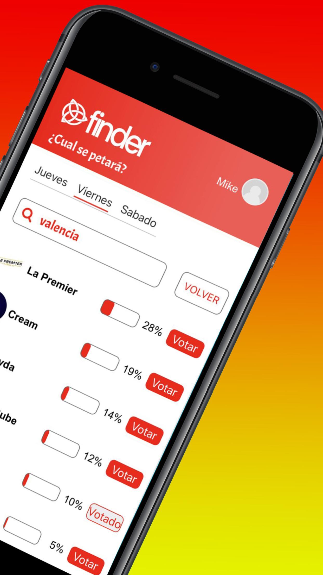 Finder - where are you going this weekend?