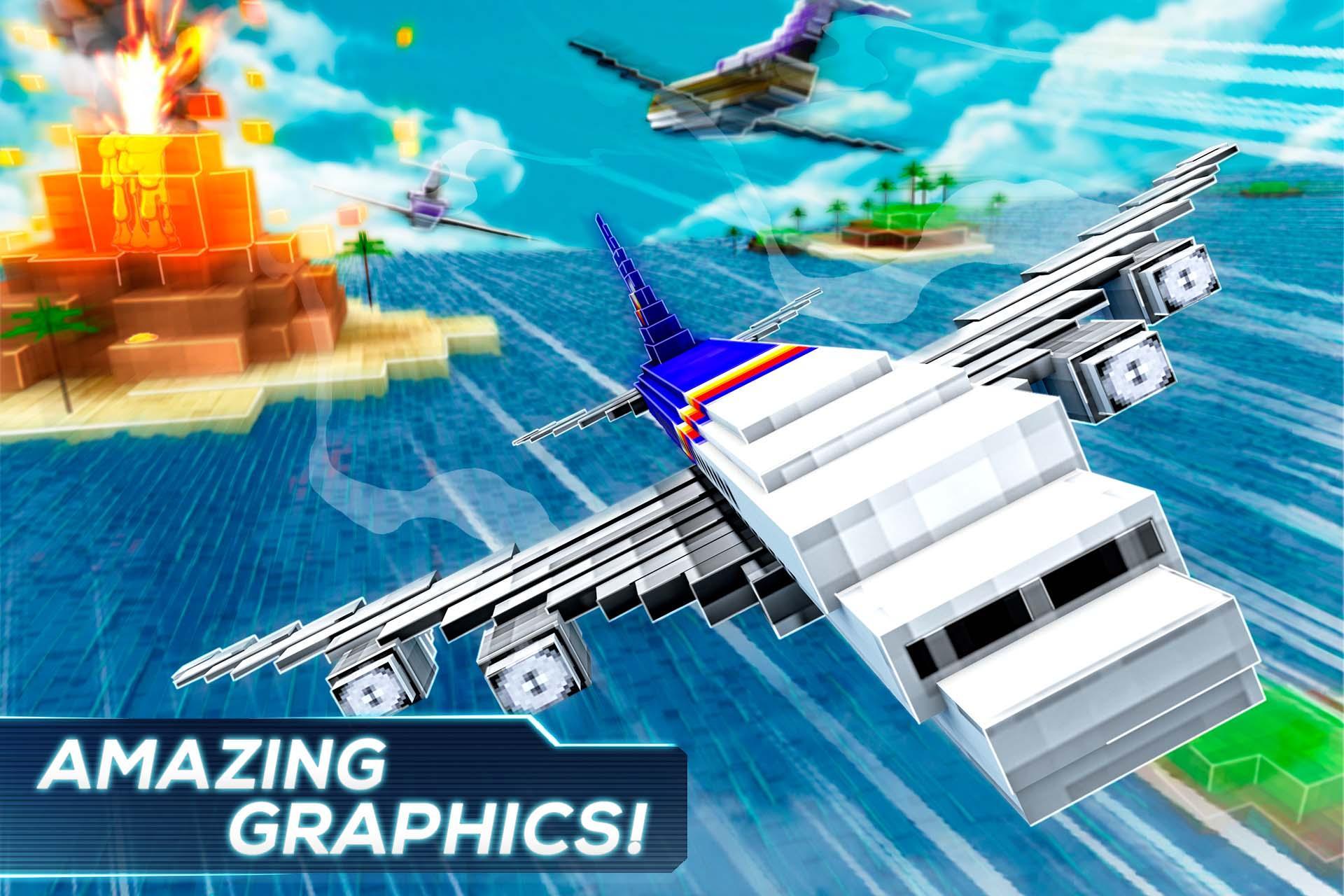 Mine Passengers: Plane Simulator - Aircraft Game