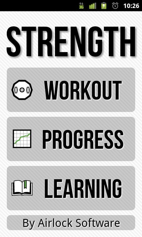 Strength Lite: Workout Log