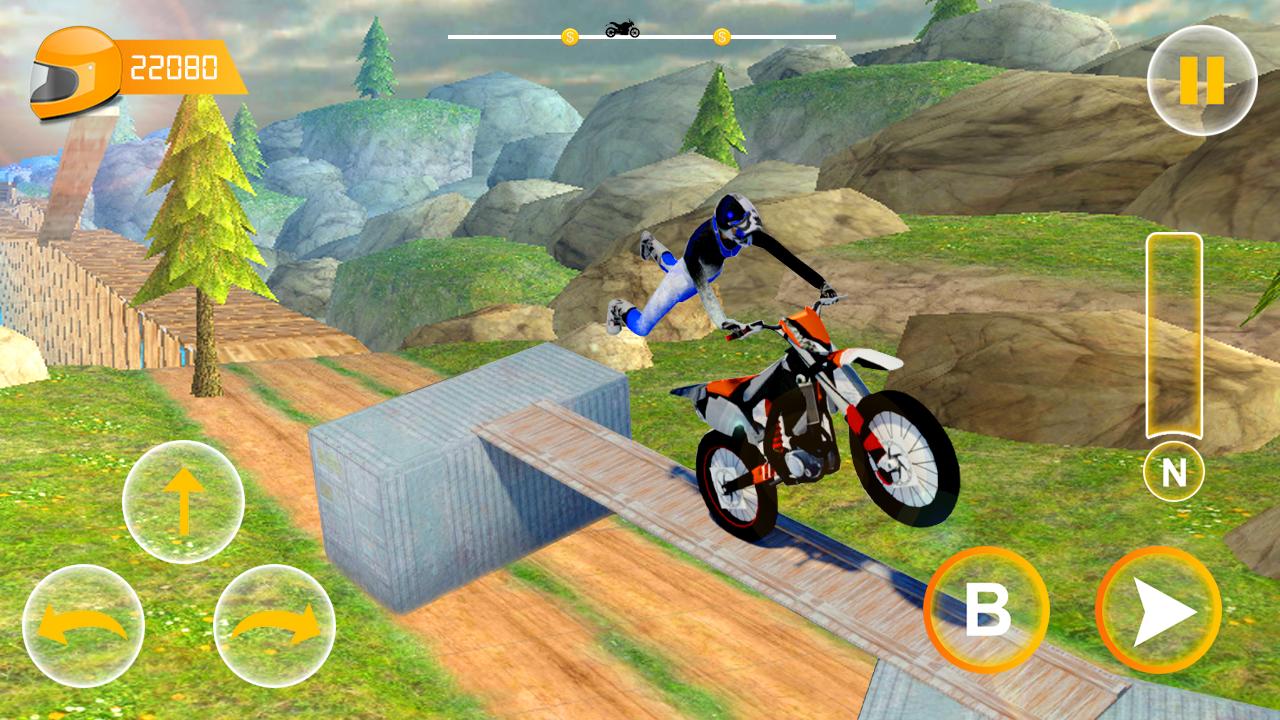 Motorbike Stunts Racing 3d