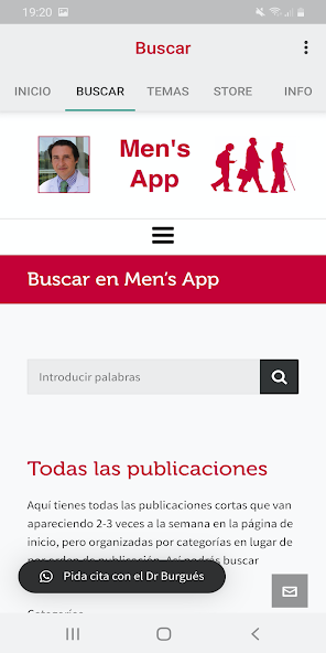 Men's App - Salud del hombre