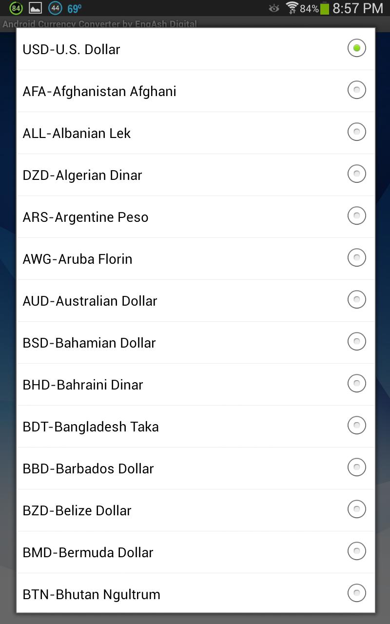 Money Exchange for Android
