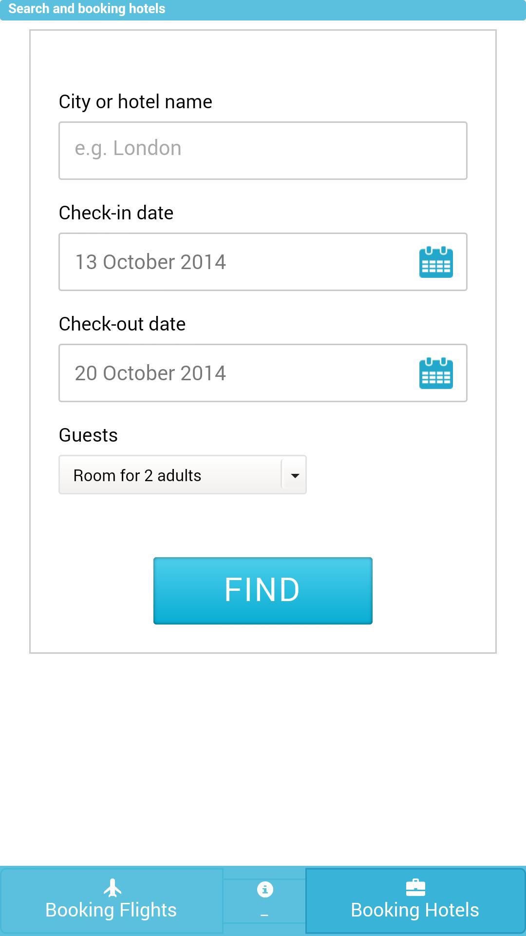 Booking Flights & Hotels