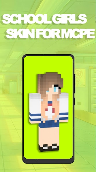 School Girl Skin For Minecraft