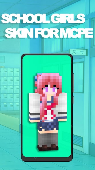 School Girl Skin For Minecraft