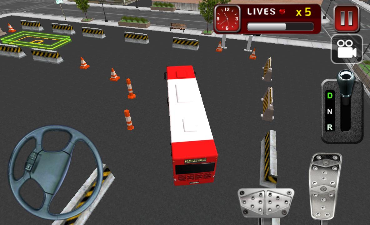 3D Bus Parking Simulator
