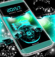 3D Locker Technology Theme