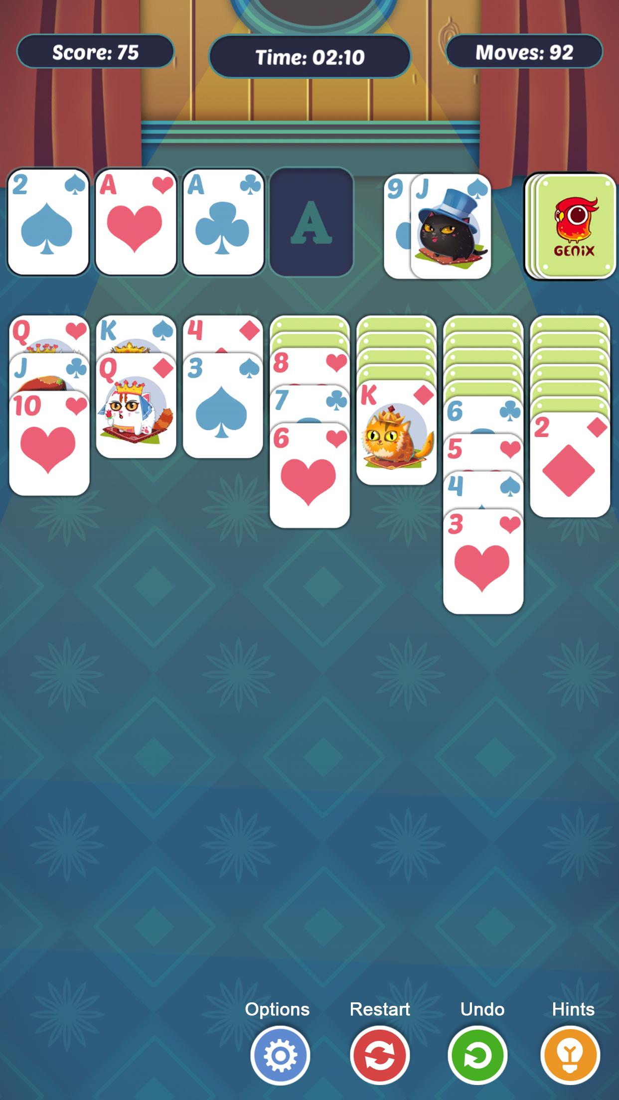 Fancy Cats Solitaire