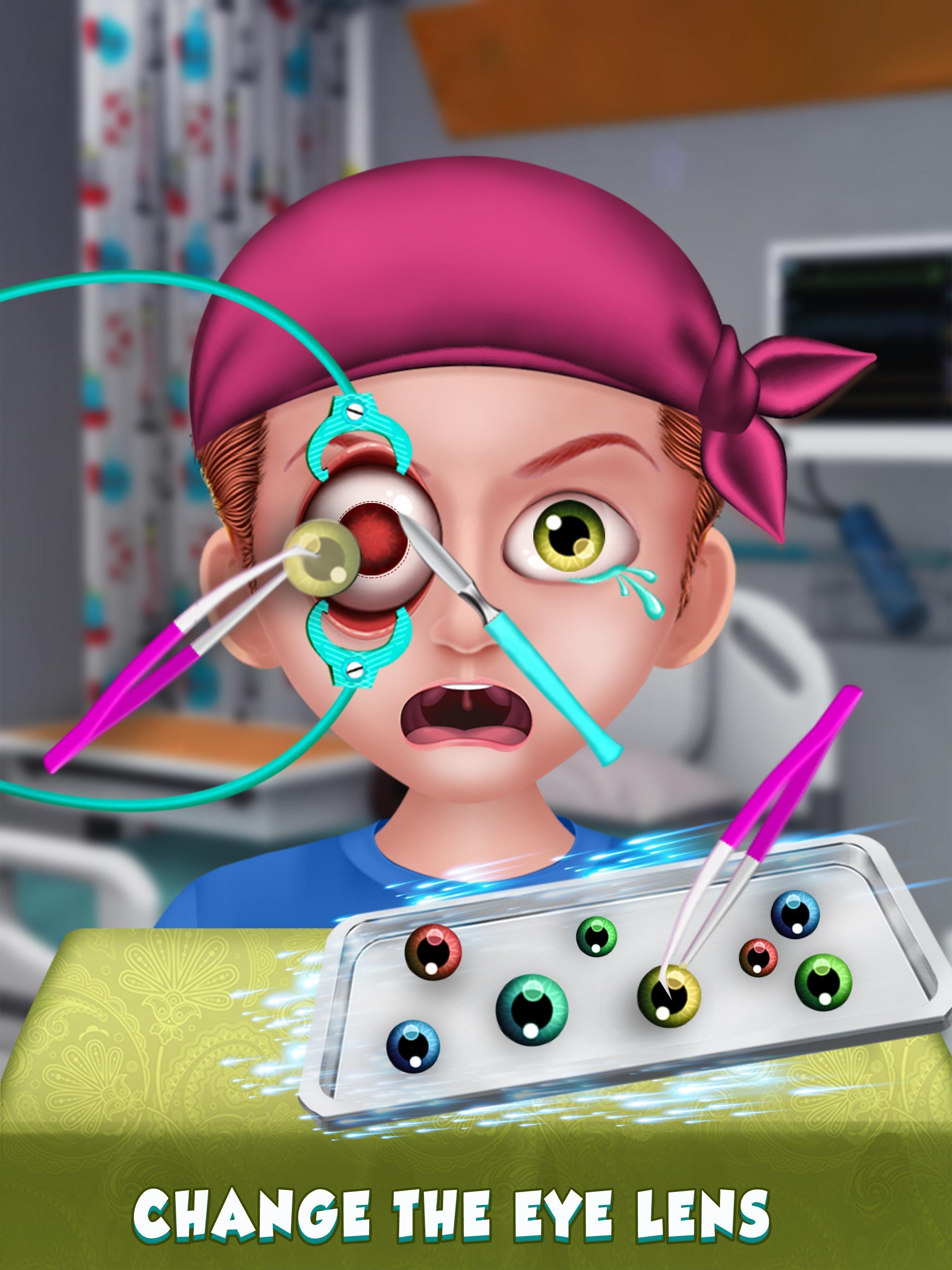 Eye Surgery Simulator Transplant Hospital