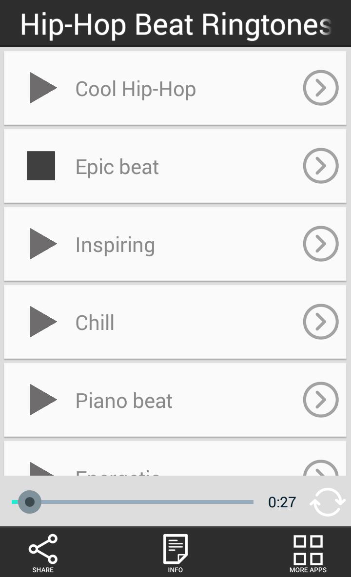 Hip-Hop Beat Ringtones
