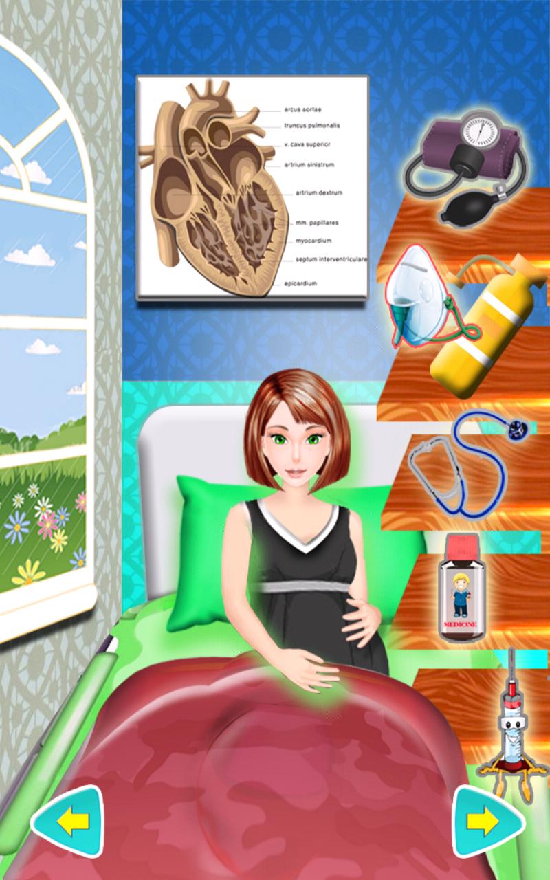 Pregnant Woman Newborn Caring