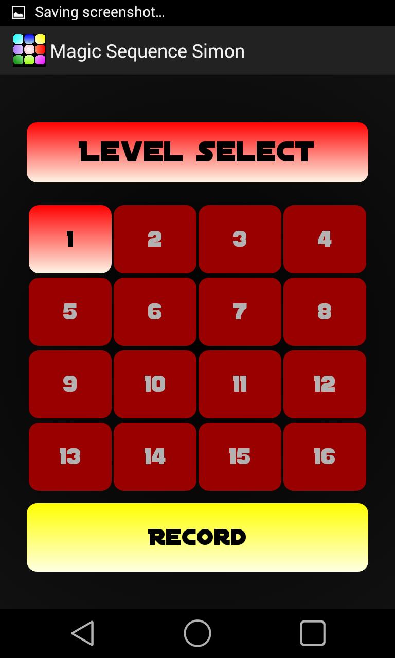 Sequence Magic Simon