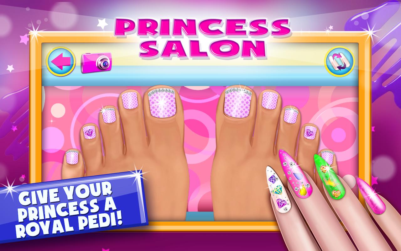Princess Salon Magic Nail Game
