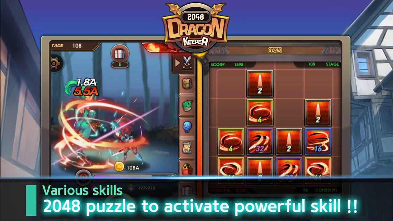 Dragonkeeper2048(Clicker RPG)