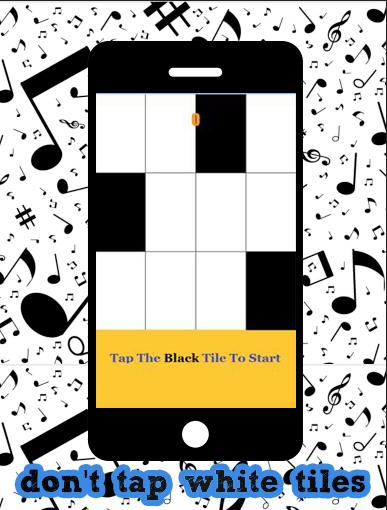 piano tiles for Cuphead