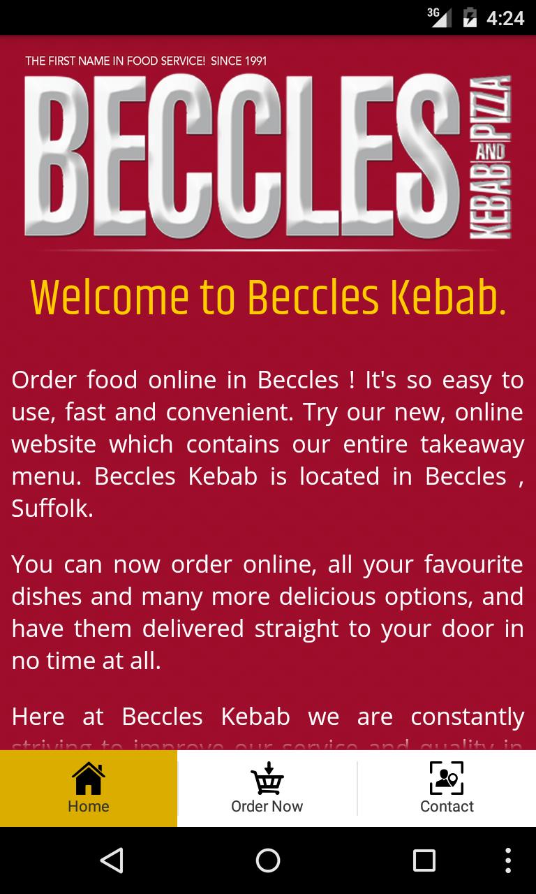 Beccles Kebab