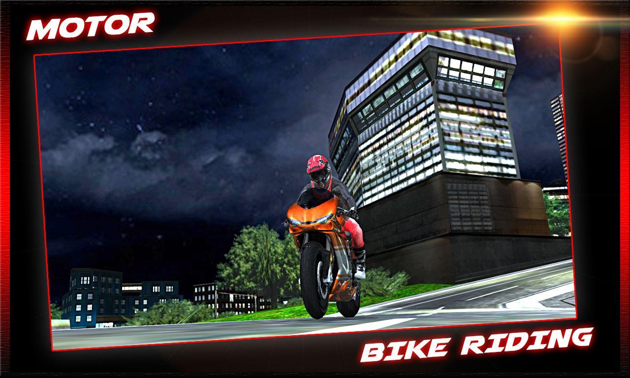 Extreme City Motor Bike Riding