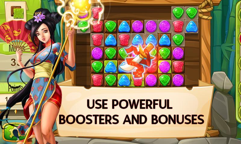 Gem Legends Free. Match 3