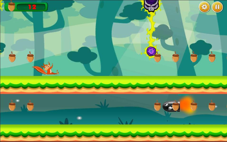 Chipmunk Adventure Jungle Run