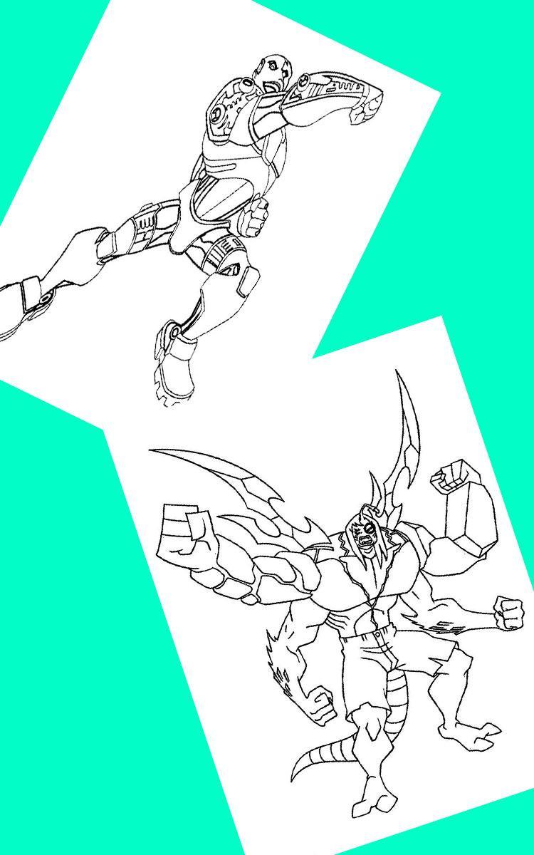 Free Cartoon Coloring