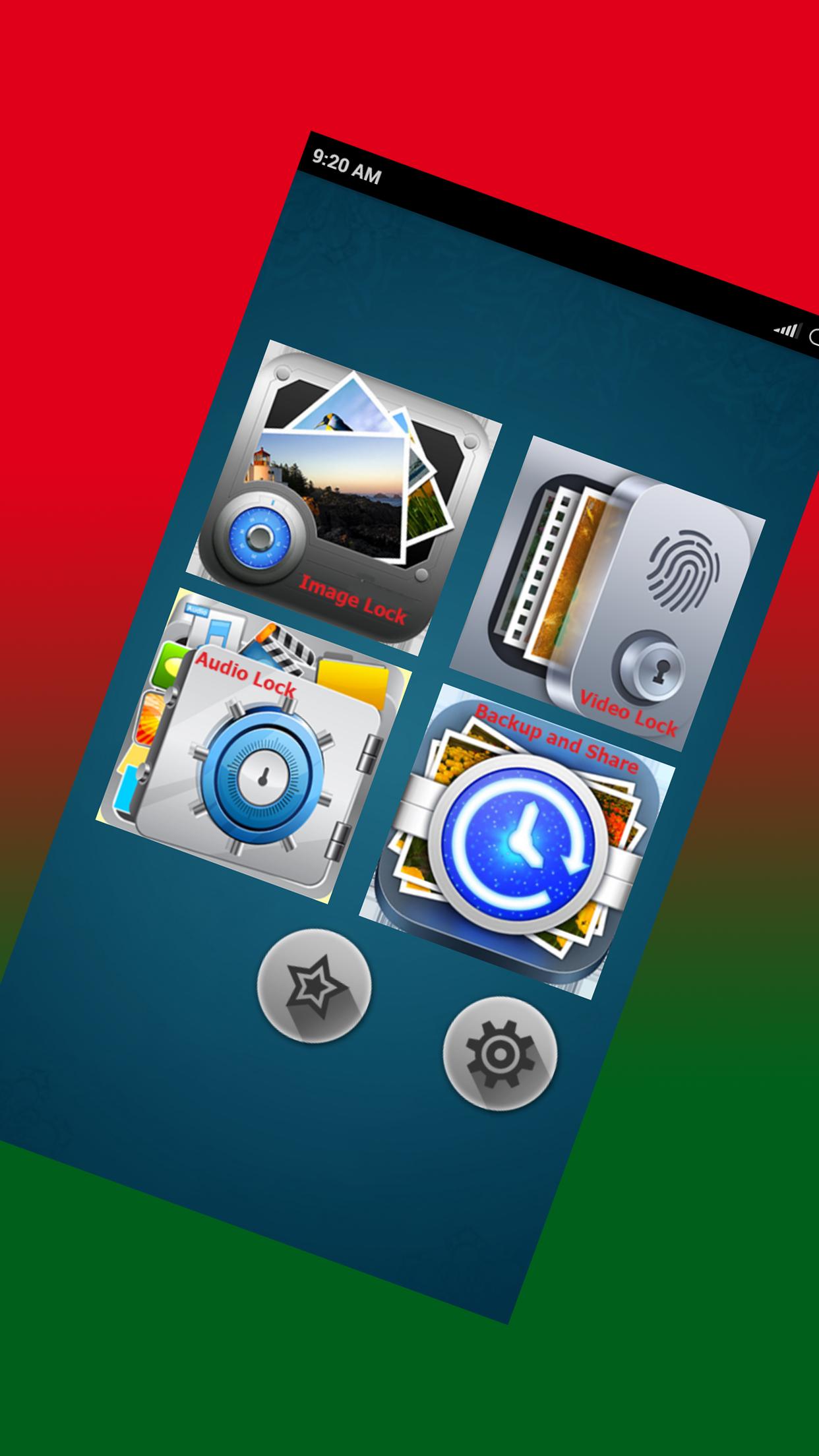 Lock Video and Audio Files Photos SD Card Memory