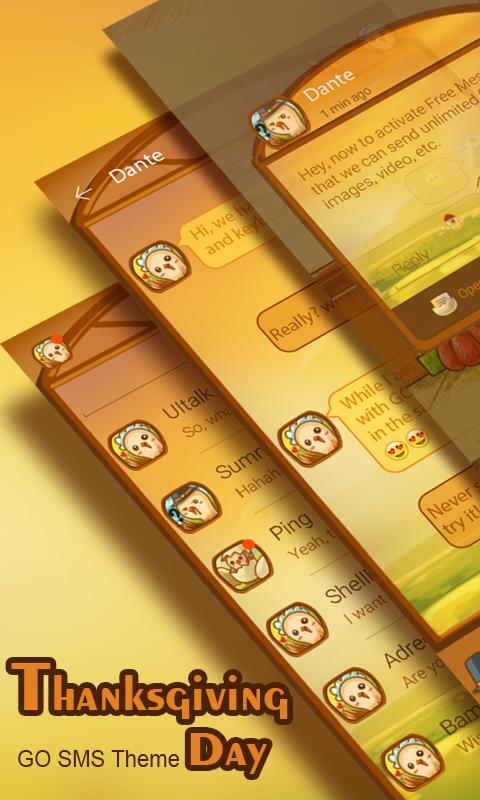 (FREE)THANKS GO SMS THEME