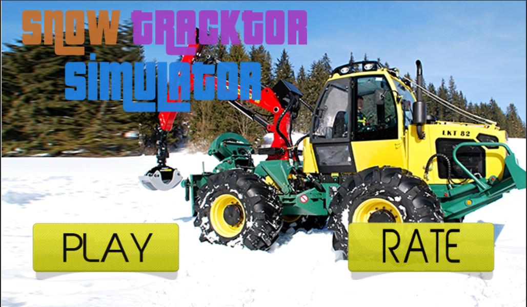 Snow Tractor Simulator 2020