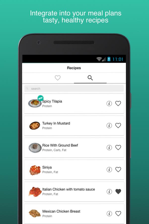 Fitness Meal Planner