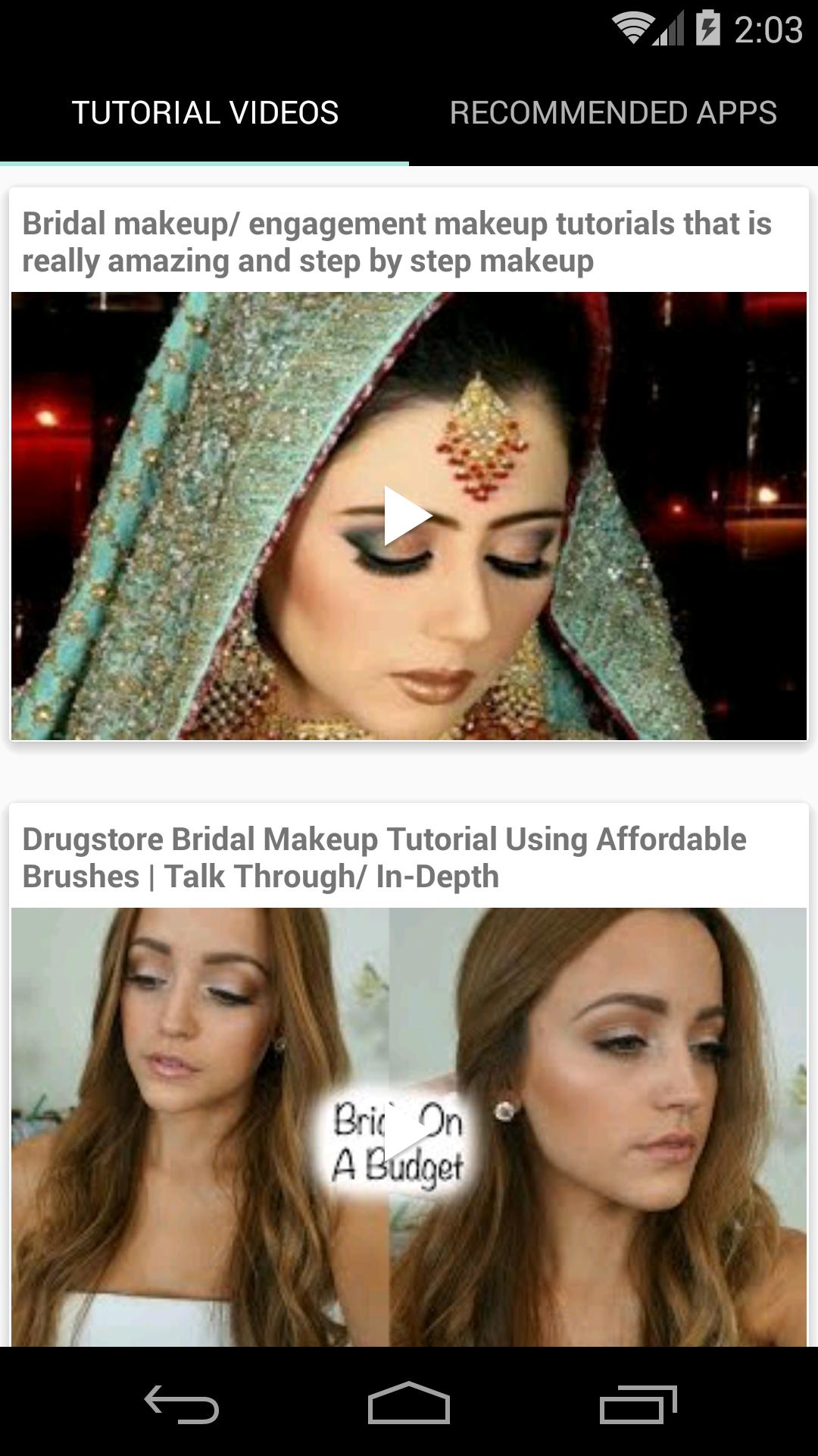 Step by Step Bridal Makeup