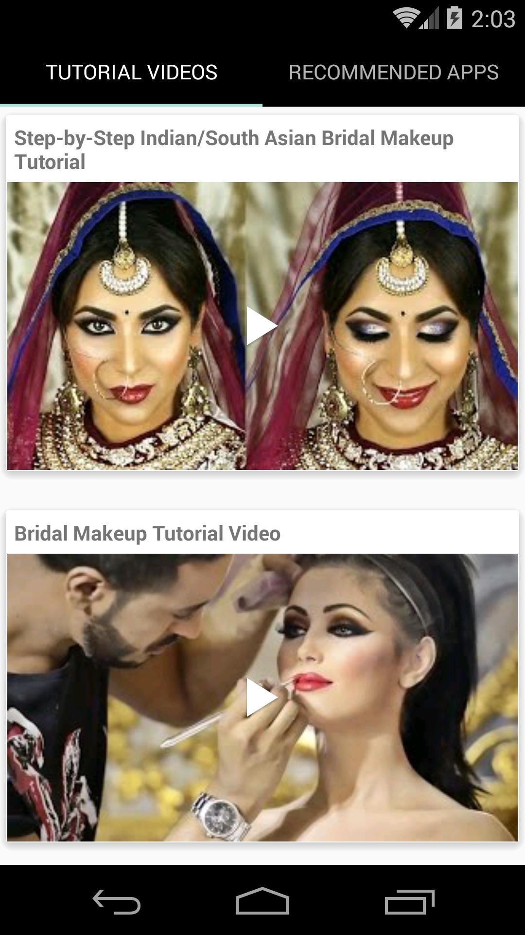 Step by Step Bridal Makeup